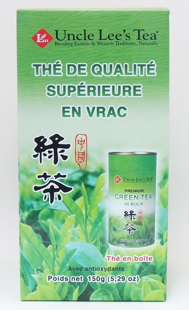 Зеленый чай Дядя Лиз -объем 5,29 унции. Большая часть