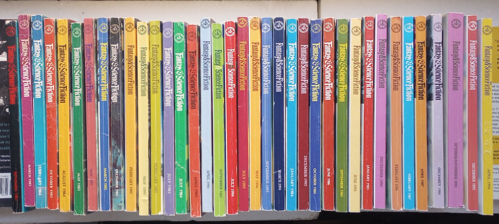 Huge Lot 73 Vintage Issue Fantasy and Science Fiction Magazine Harlan Ellison