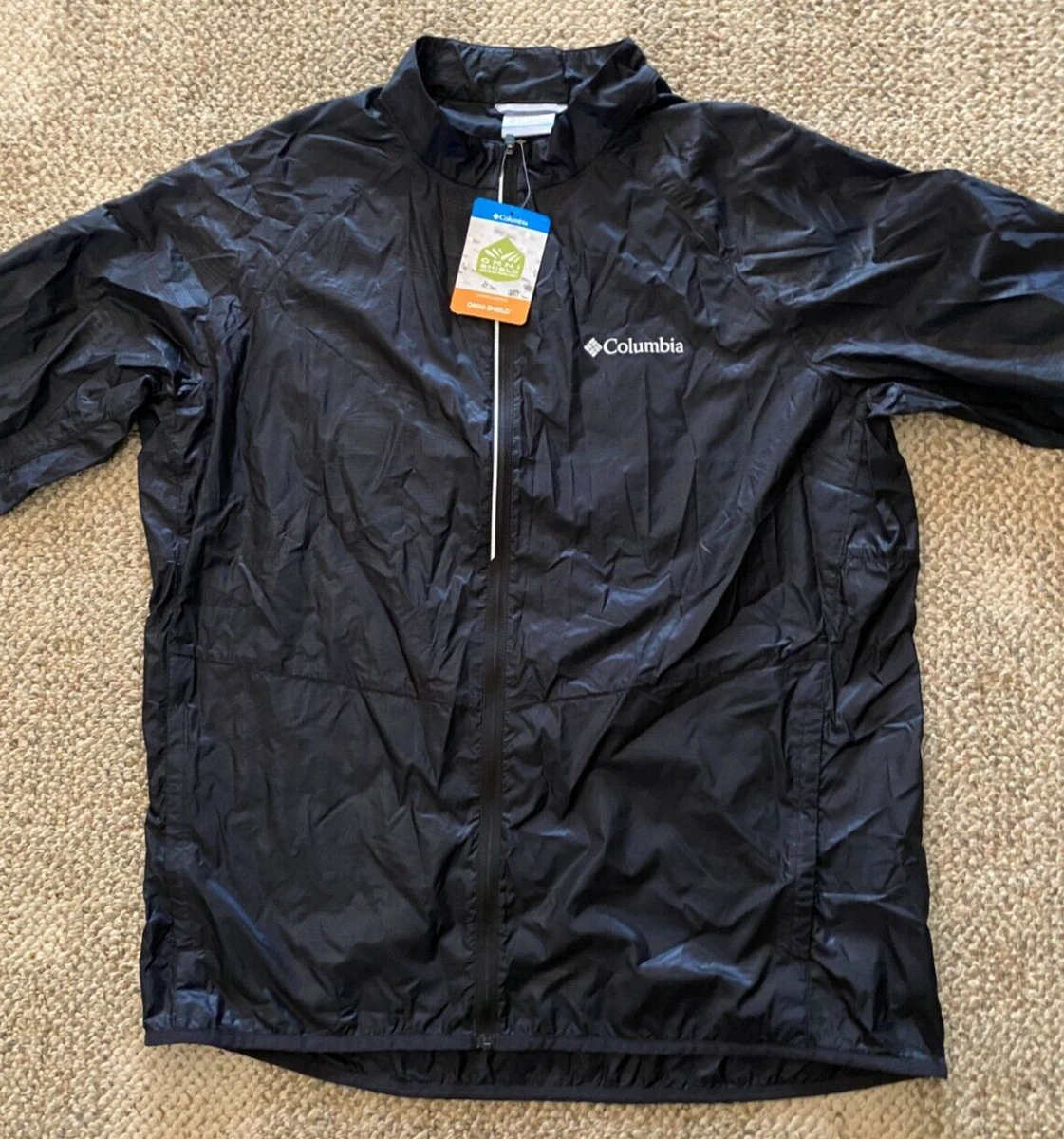 Columbia running jacket hot sale