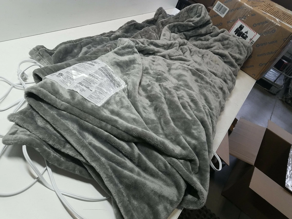 Eddie Bauer Wi-Fi Collection Heated Electric Smart Blanket, Queen, Gray |  eBay