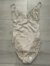 Vintage Bodysuit Shapewear M  1970s-80s Union Made USA ILGWU