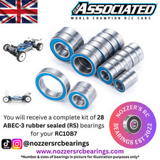 Team Associated RC10B7 Complete Bearing Kit