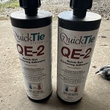 QE-2 Quick-Set Anchoring Adhesive 2 Pack 13.9 Oz Each Expiration Sep 24