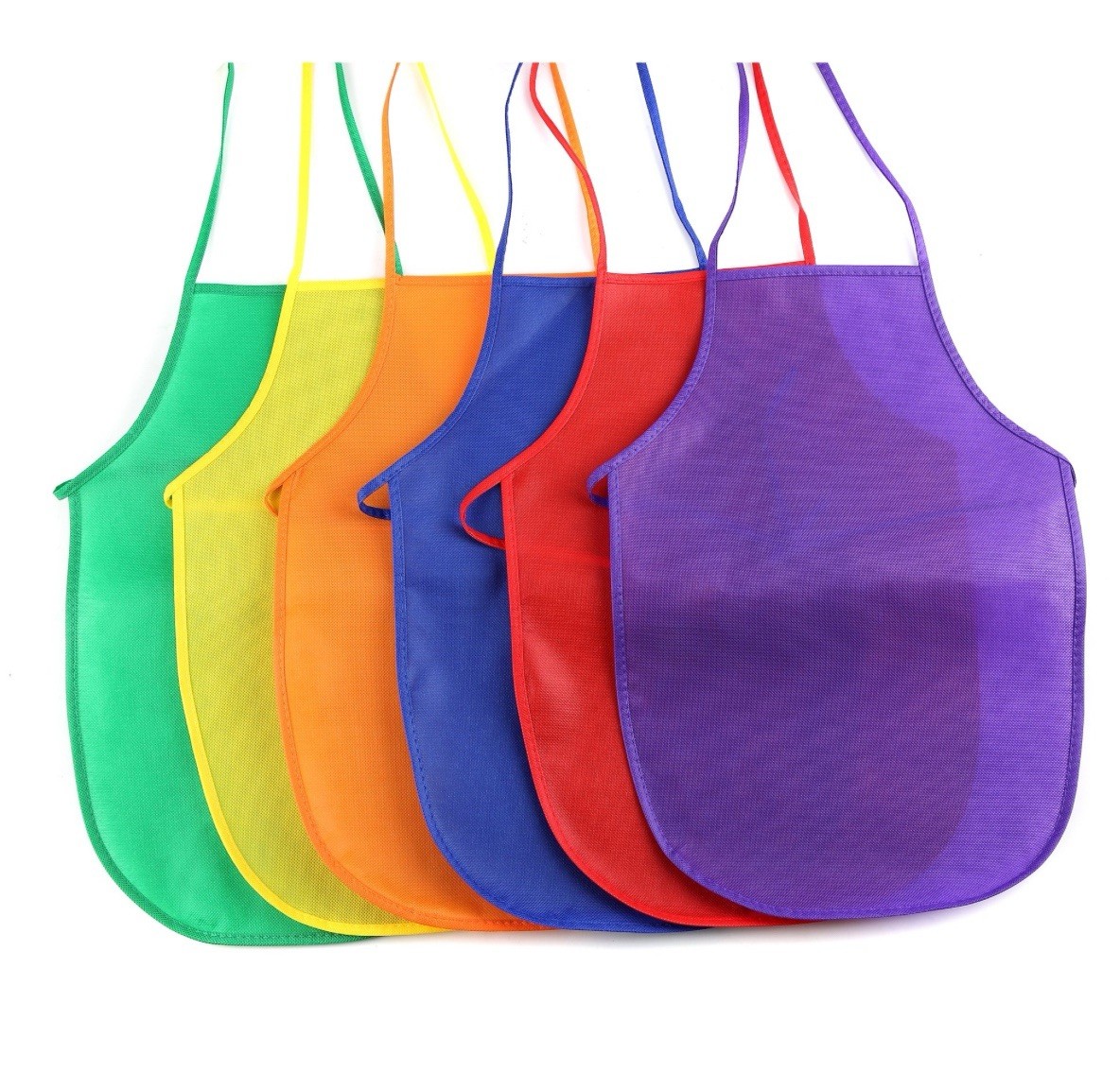 Assorted Aprons Assorted Colored Children Artists' Aprons Arts & Crafts - Fun Central ...