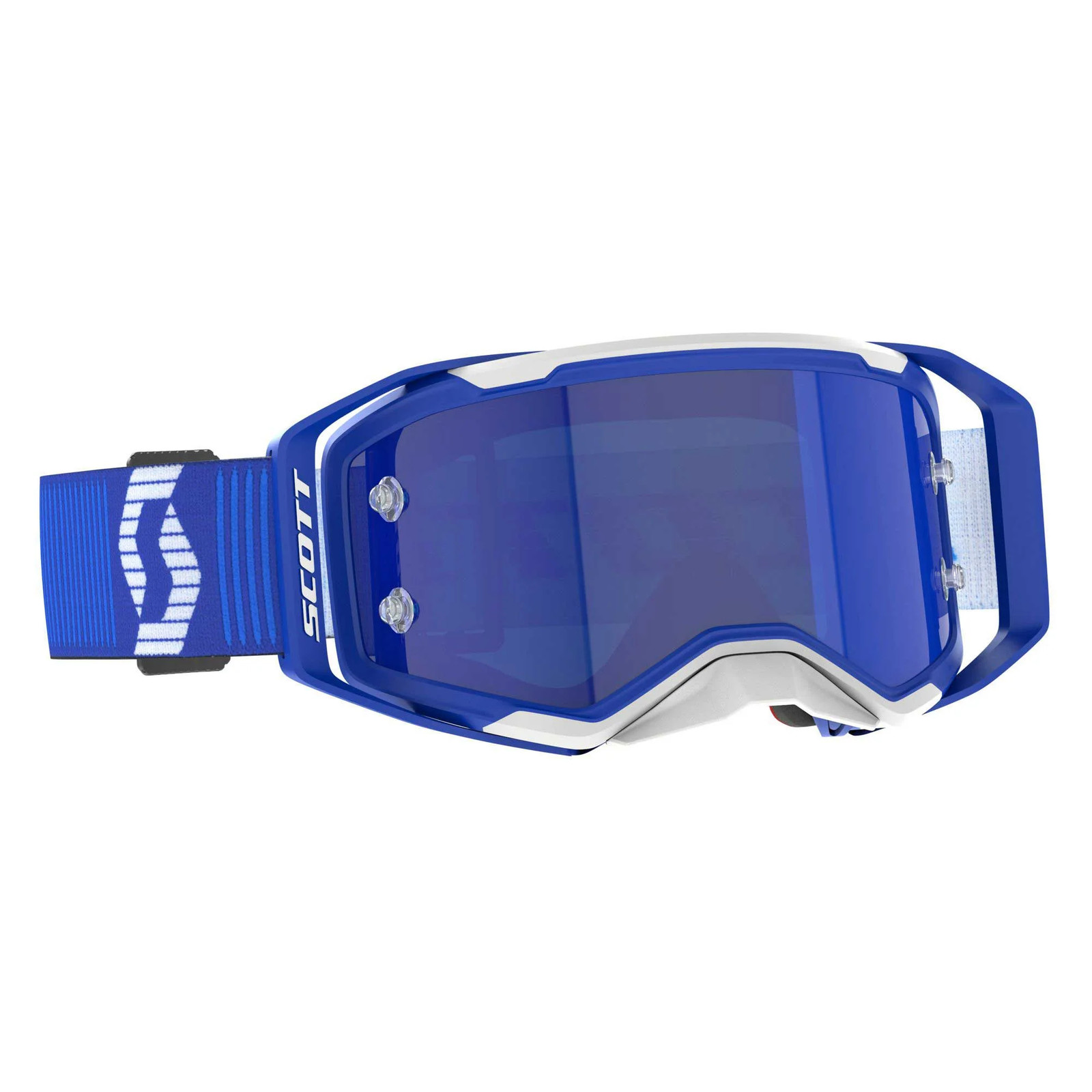 Scott Men's Blue/White Prospect 2.0 Motocross Goggles - Image 3