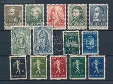 Netherlands 1939 Complete Year Set USED