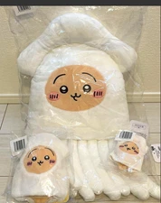 Chiikawa Octopus Squid Kuji Costume Usagi Big Plush Doll & mascot set