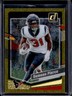 2023 Panini Clearly Donruss Dameon Pierce Holo Gold #/5 Texans