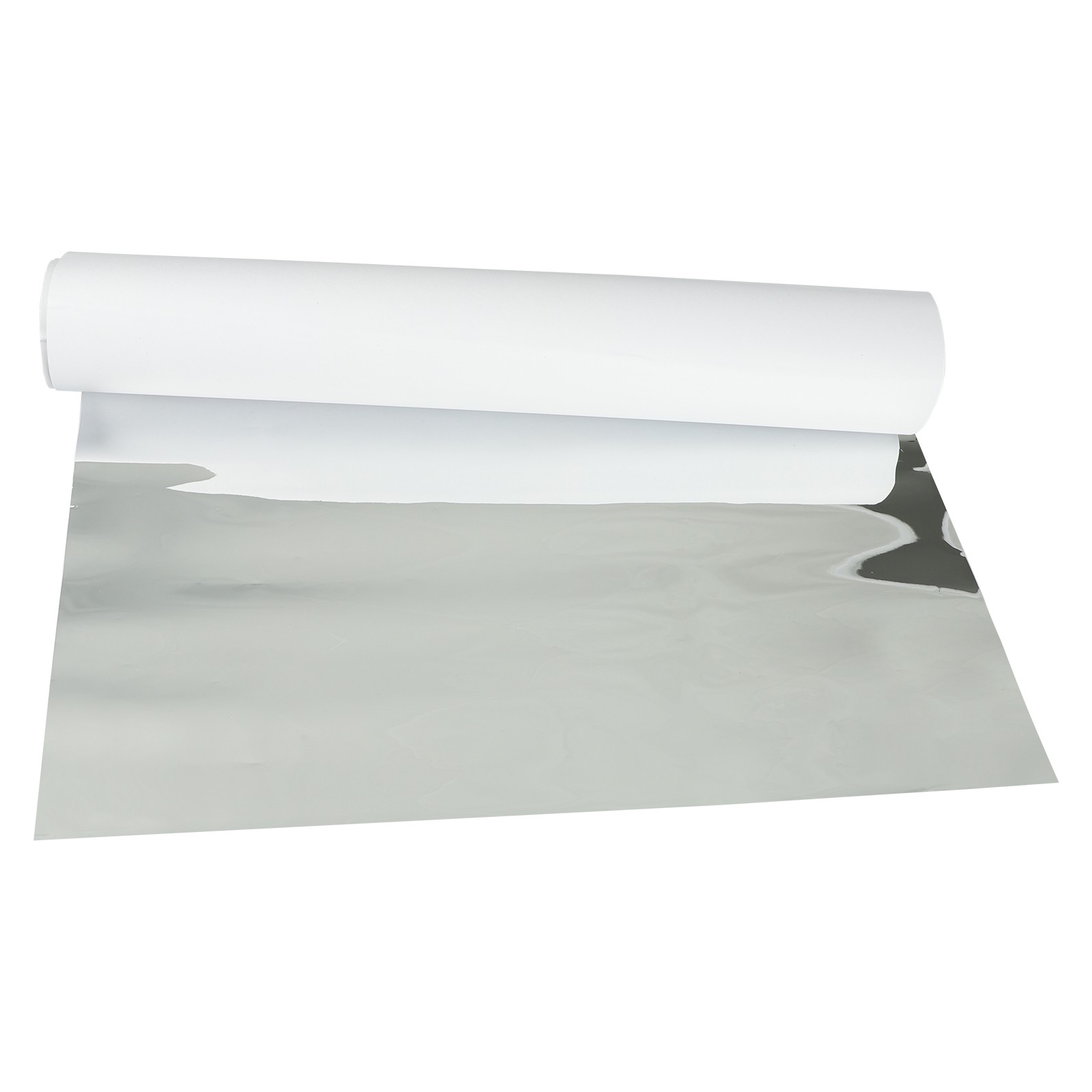 4Pcs Flexible Mirror Sheets Stickers 0.1MM 50x100cm Self Adhesive Mirror Wall St