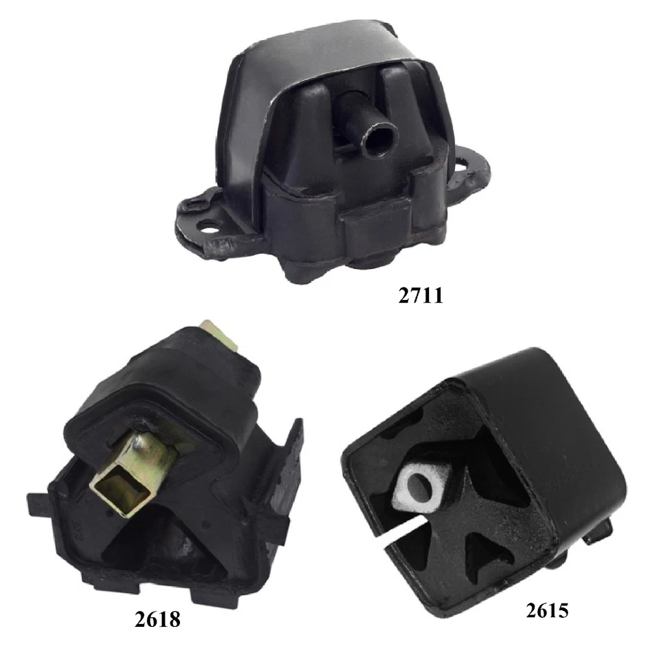 Montaje de motor y transmisión 3 piezas apto para Plymouth Grand Voyager, Voyager - 3,0 L y 3,3 L y 3,8 L Foto 2 de 4