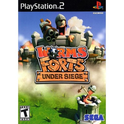 Worms Forts Under Seige (Playstation 2) Disc Only