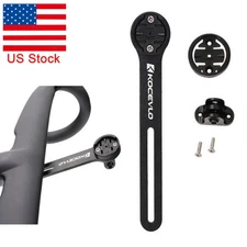 GPS Computer Holder Mount Set For Garmin Aluminum Handlebar Road Bike Bicycle ES