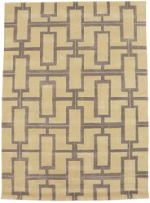 Geometric 5X8 Design Contemporary Hand-Tufted Wool Modern Rug Decor Carpet