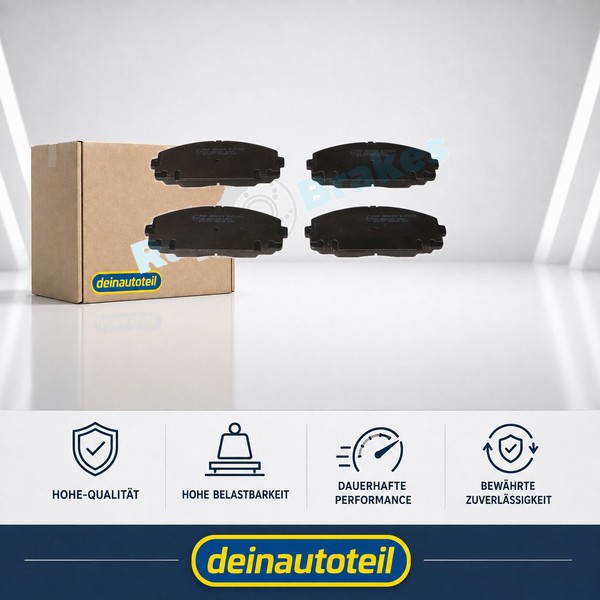 Bremsbelagsatz Scheibenbremse Vorne RAP Brakes R P1466 FÜR Toyota BremsbelÄGe-image