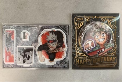 Black Clover Famous Scene Diorama Figur Birthday Button Badge 22 Asta