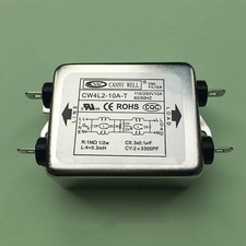 Durable AC 110-250V 10A/20A Bipolar Power Filter EMI Filter Wave Filter Rejector