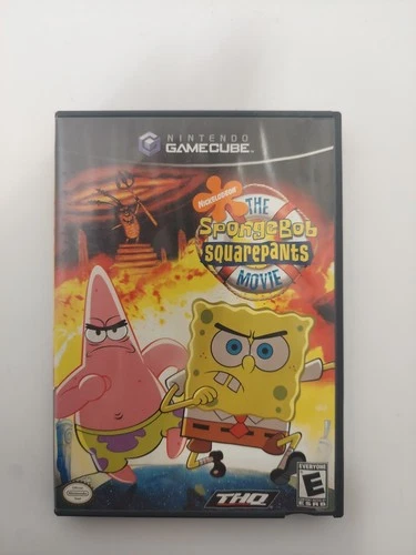The SpongeBob SquarePants Movie Nintendo GameCube Complete CIB Video Game