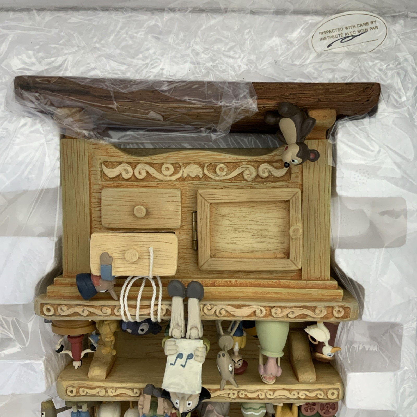 WDCC Pinocchio’s Geppetto's Toy Hutch “Geppetto’s Toy Creations” w/WDCC 1998 Pin