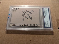 James Hetfield Metallica Signed Messengers Cut PSA/DNA AUTO