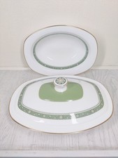 Royal Doulton Rondelay H5004 Covered Vegetable Serving Dish Tureens 2 Base 1 Lid