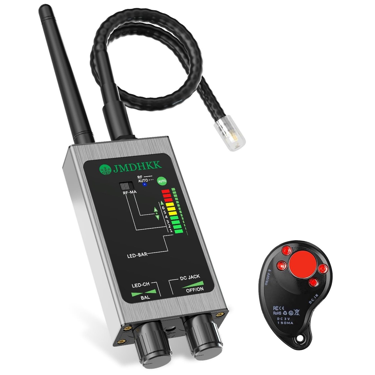 M8000 Hidden Camera Detector, Camera Finder,Bug Detector, Magnetic