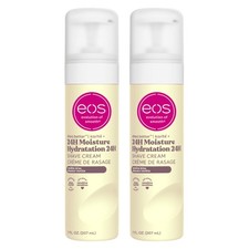 eos Shea Butter Shave Cream Vanilla Bliss 24H Moisture 7 fl oz 2 Pack