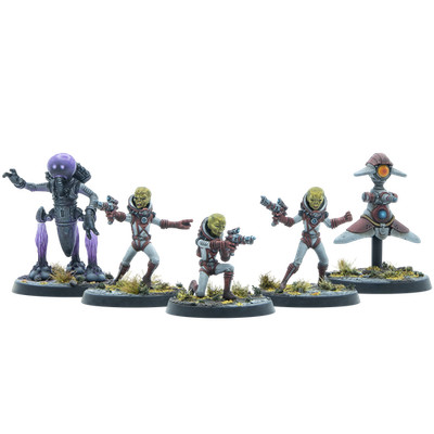 Modiphius: Fallout: Miniatures - Zetans - Invaders from Beyond