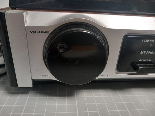 Technosonic MT-PH02 Plattenspieler & Radio Einbaulautsprecher 33/45/78 GETESTET - Bild 5 von 22
