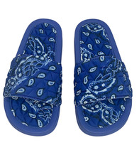 Bandana Slides Paisley Slippers Women's Sandals Bandana Sandals Paisley Sandals