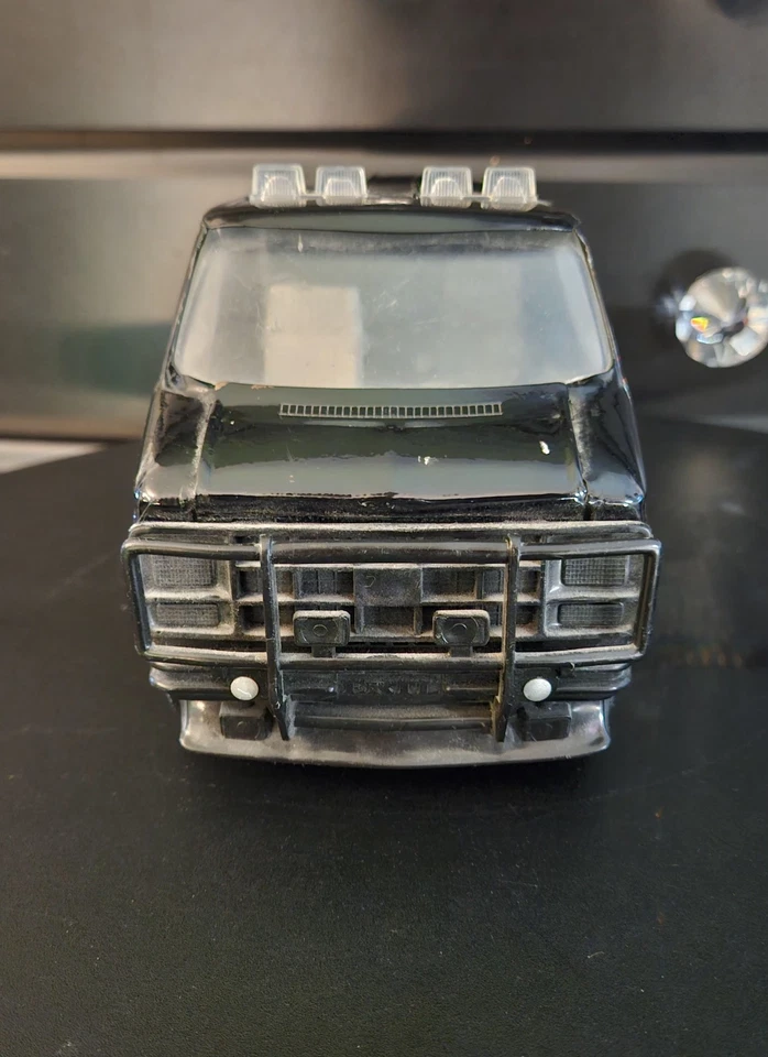 1983 A-TEAM Van ERTL Vintage 1:18 Scale Metal Sliding Door 11" Missing Driver - Image 2 of 4