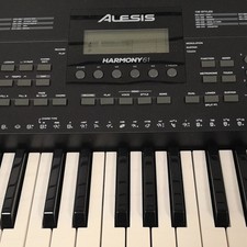 Alesis Harmony 61 61-Key Electronic Keyboard Touch Sensitive Keys Speaker Black