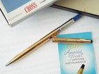Vintage Cross gold filled ballpoint pen pencil set box / case 1970s USA — photo 2