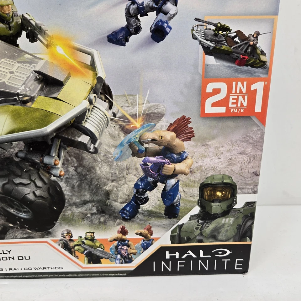 Halo Infinite Warthog Rally Mega Construx Building Block Set 314 pcs 2020 - Image 3 of 4