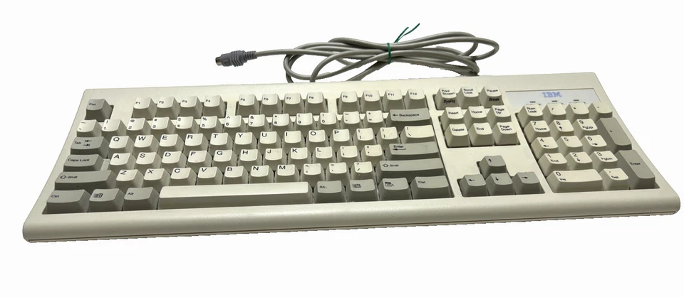 IBM Model Keyboard KB-8923 PN (07H0666) 1997 Beige Keyboard - Image 2 of 4