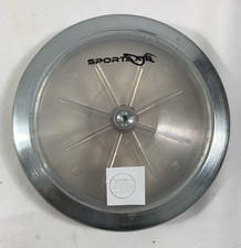 SPORTAXIS 1KG Transparent Discus Throw - 83% Rim Weight - Steel Rim