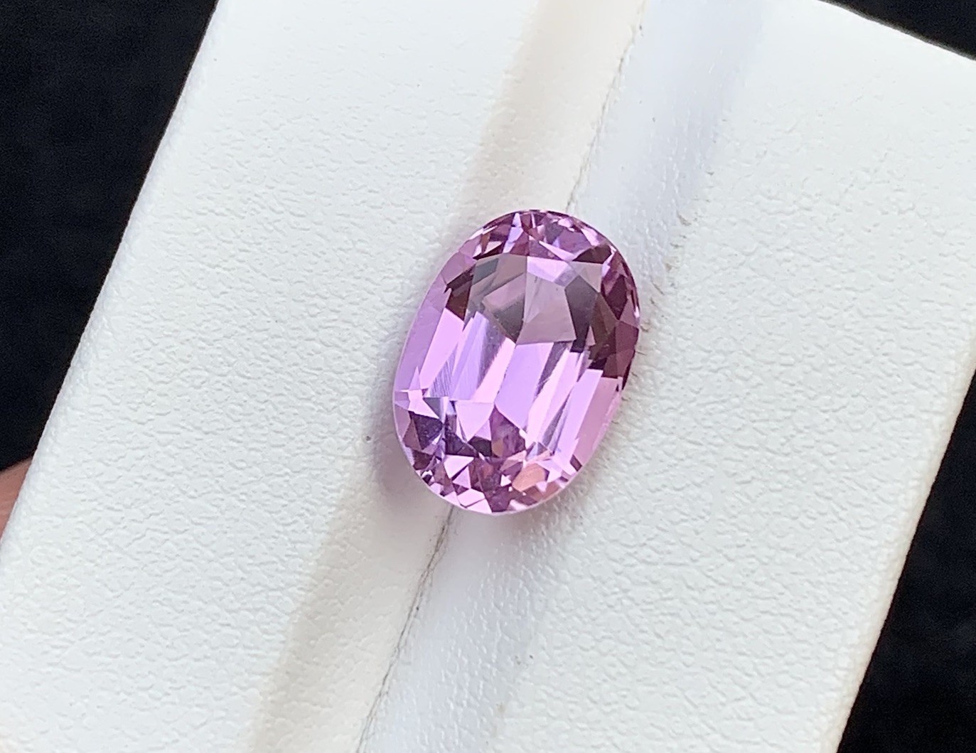 5.75 Carat Natural Pink Kunzite Loose Gemstone From Afghanistan