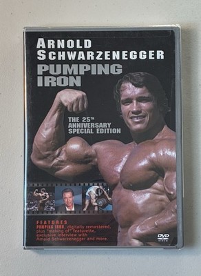 Schwarzenegger Pumping Iron New Sealed DVD 2003, 25th Anv.  (Special Edt)