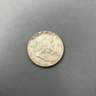 1956-P Silver Benjamin Franklin Half Dollar Coin - 90% Silver