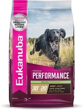 Eukanuba Adult Premium Performance 30/20 Sport Small Bites Dry Dog Food, 28 lb B 3.04 per pound