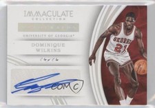 2016 Panini Immaculate Collegiate Platinum 1/1 Dominique Wilkins Auto HOF 0u46