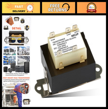240V to 24V Transformer - 40VA HVAC Heater Replacement Part, Class 2 Control, Fo
