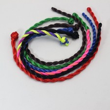 10 Braided Lucky Mixed Color String Twisted R...