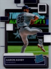 2022 Panini Chronicles #62 Aaron Ashby Clearly Donruss