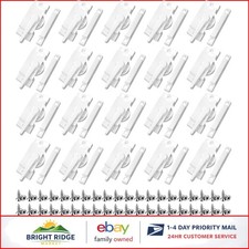Sturdy Window Sash Locks for Home Security - 20 Pack with Installation Tools