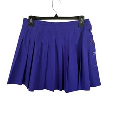 Vintage Prince 90's Purple Pleated Tennis Skirt Size 12 Made in USA