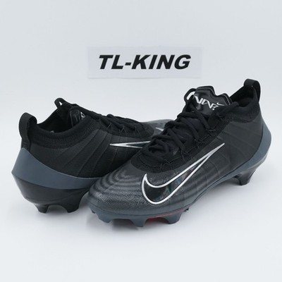 Nike Zoom Air Vapor Elite 1 Football Cleats Black Grey Red FB3288-002 sz 9