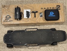Monopatín longboard eléctrico Enertion Raptor 2 ESK8 funciona muy bien motores de buje rápido