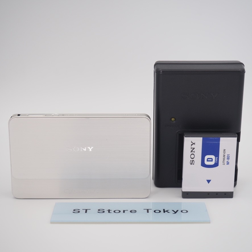 EXC+5] Sony Cyber-shot DSC-T700 Silver 4.0x Optical Zoom Japanese