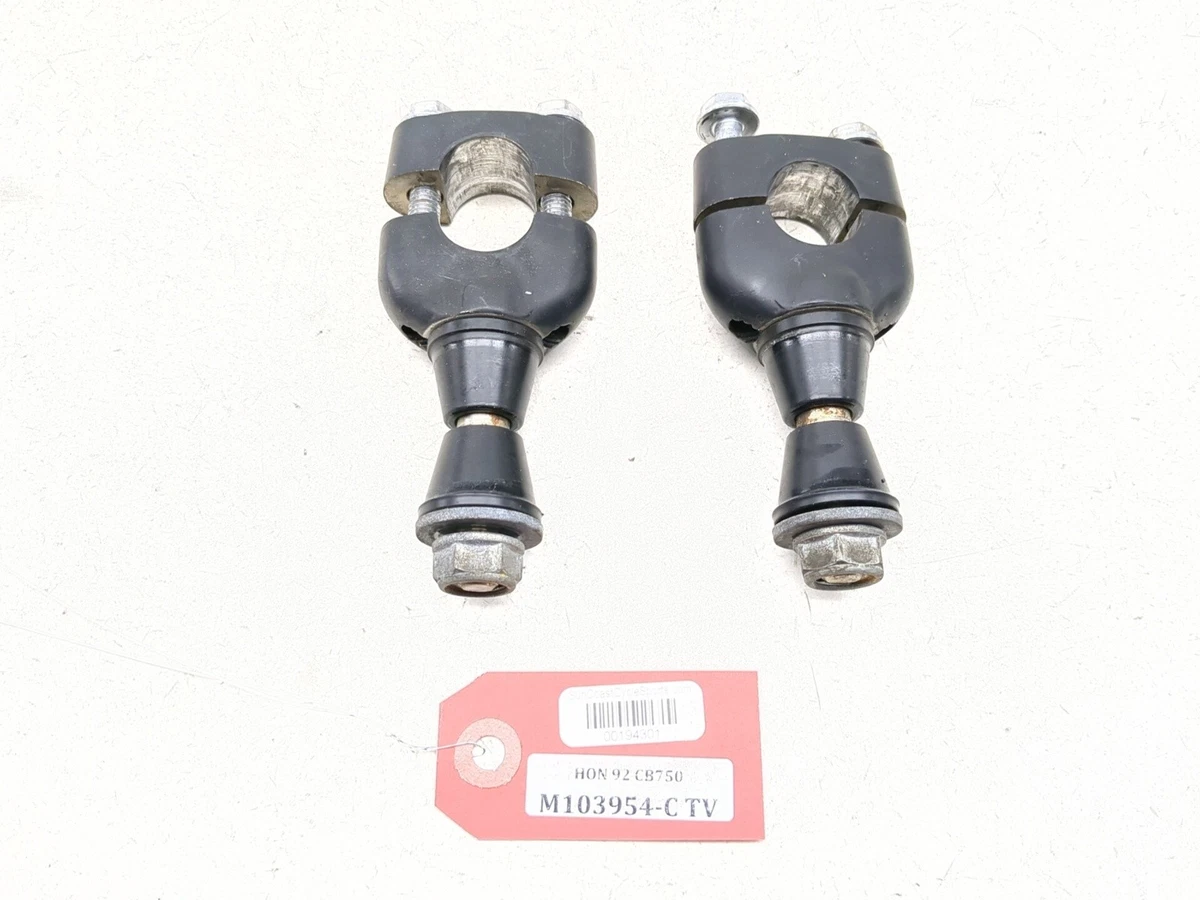 Handle Bar Riser Kit para motocicleta, biquetas, grampos levantados guidão, 41mm, Honda VFR750 Handle Bar Riser Kit para motocicleta, biquetas, grampos levantados guidão, 41mm, Honda VFR750