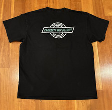 Carhartt WIP Detroit Black "From Mill To Millions" Tee Mens XL